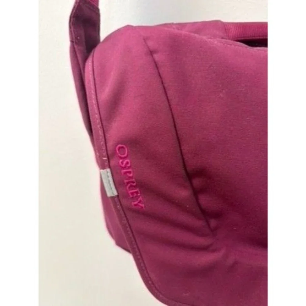 Osprey Flap Jack Mini Messenger Bag Magenta Purple Crossbody Shoulder